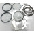 Image for Piston ring set KV6 Set of 6 pistons ZT R75 R45 ZS