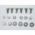 Image for MGA stainless steel front wing splash panel  fitting kit