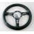 Image for STEERING WHEEL 15 INCH FLAT BLACK LEATHER
