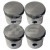 Image for XPAG 69mm Piston and ring set +20(set of 4)