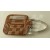 Image for ROVER KEY RING SILVER/TAN