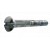 Image for Chrome wood screw slotted