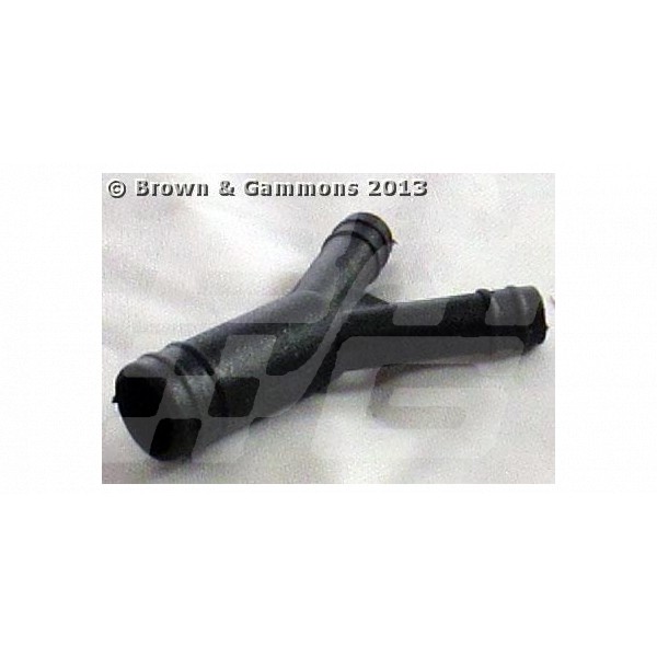 Image for Y PIECE ENGINE BREATHER PIPE