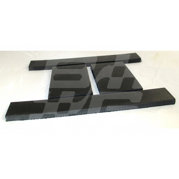 Image for TD TF Fuel tank body mount rubber pad (x 2)