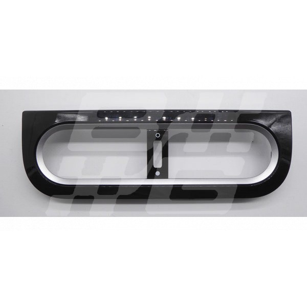 Image for MG3 Centre vent surround - Piano Black & Metallic Grey