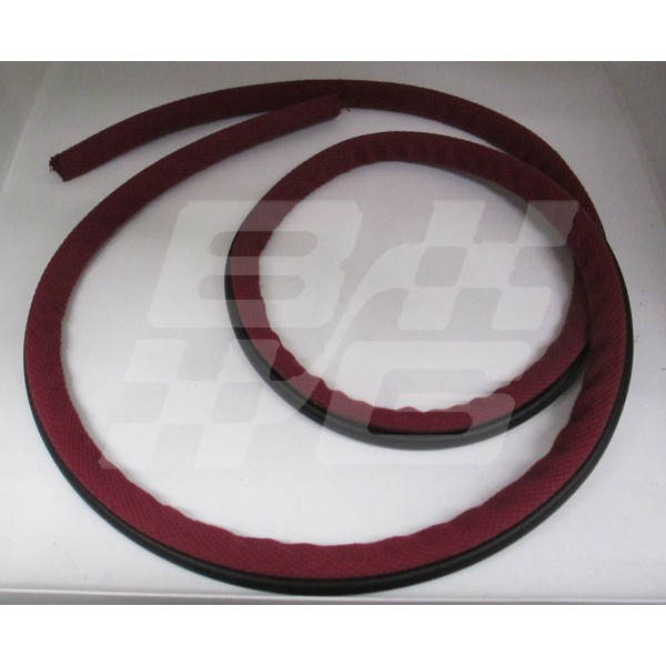 Image for DOOR SEAL RED MGA ROADSTER-63 INCH