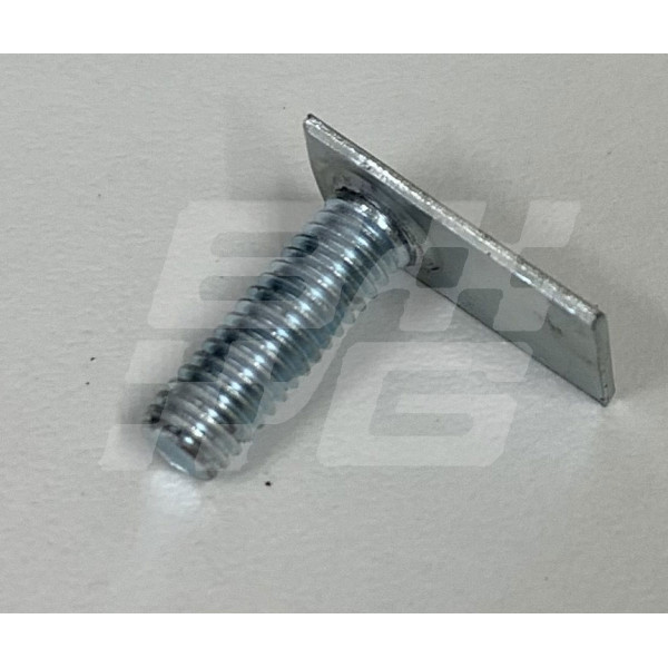 Image for MOULDING STUD PLATE MGB MID
