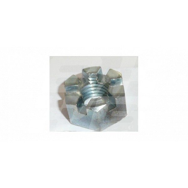 Image for NUT SLOTTED 1/2 INCH BSF HEX ZINC