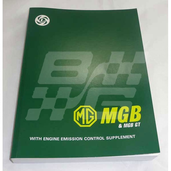 Image for MGB W/SHOP MANUAL1962-78+EMIS