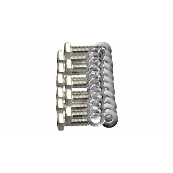Image for MGB Front Valance stainless steel fitting kit