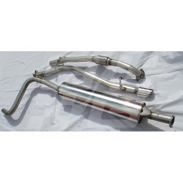 Image for Full Stainless Steel Exhaust System MG3