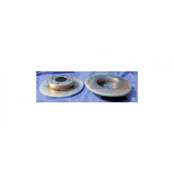 Image for SPORT SLOTTED DISC KIT REAR