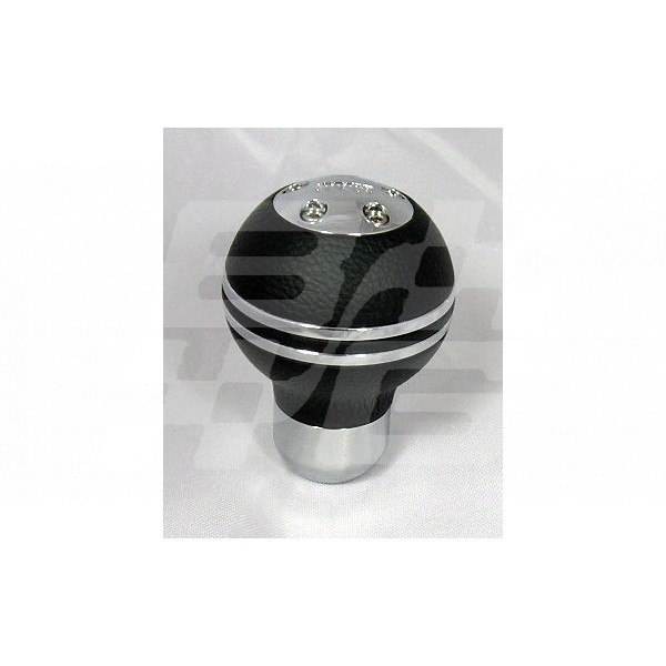 Image for SPHERE ALLOY/LEATHER GEAR KNOB