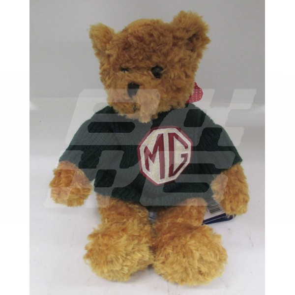 Image for Cecil Teddy Bear with Green Jumper