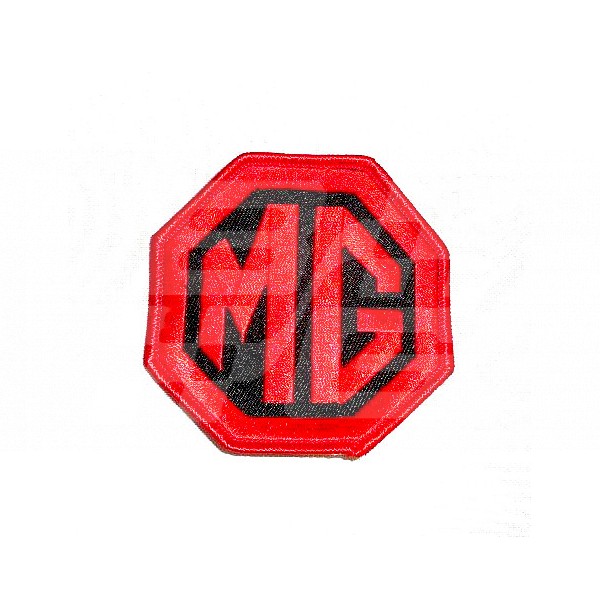 Image for CLOTH BADGE RED/BLACK MG