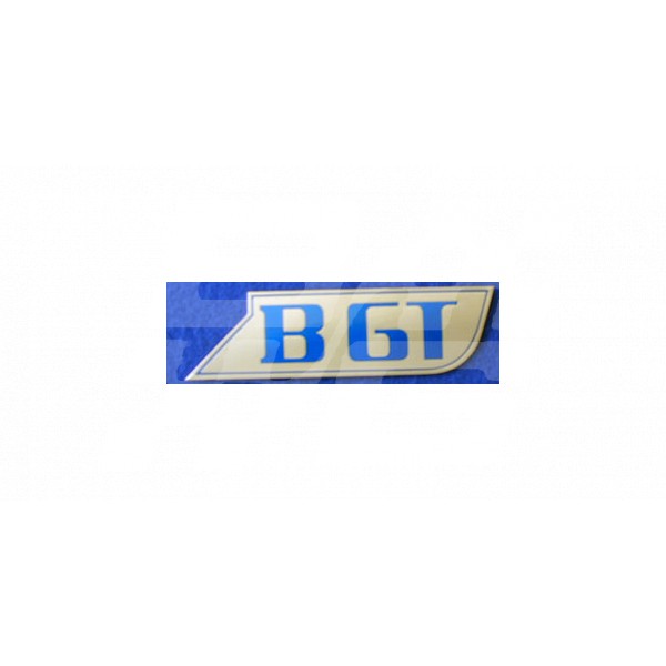 Image for BGT BLUE FOIL FOR MGBGT BADGE