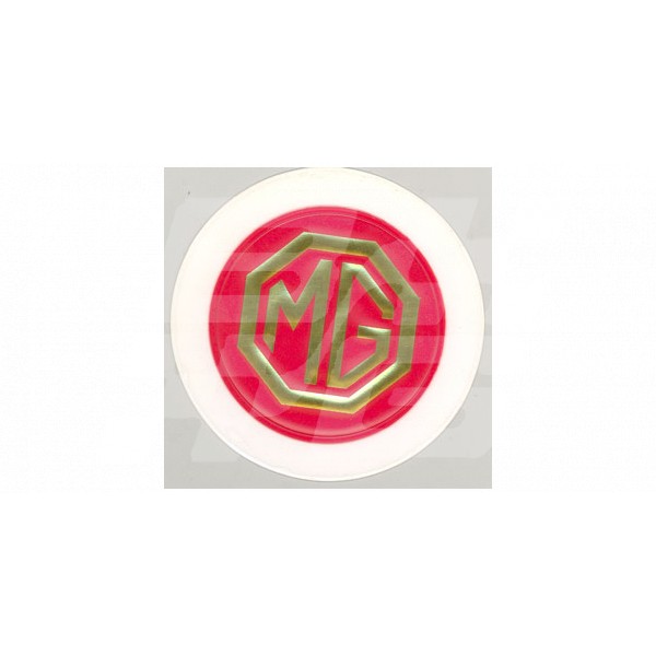 Image for TAX DISC HOLDER 'MG' GOLD