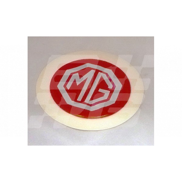 Image for TAX DISC HOLDER 'MG' SILVER