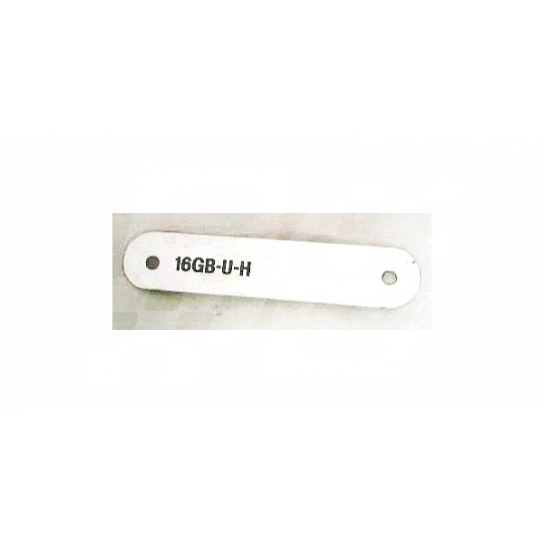 Image for 16GB-U-H ENGINE PLATE - T/CAM