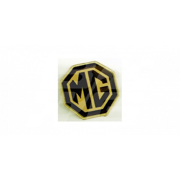 Image for CLOTH BADGE BROWN MG