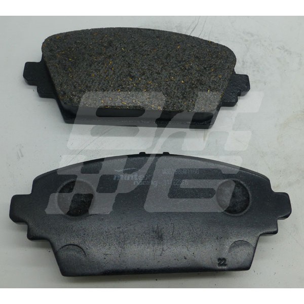 Image for ZR FRONT RACE PADS 1166