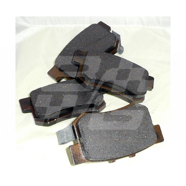 Image for ZR REAR RACE PADS 1166