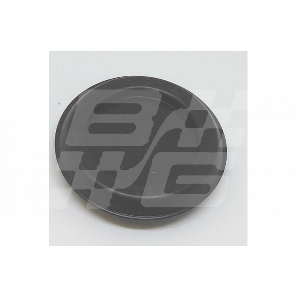 Image for 1 inch plastic plug black