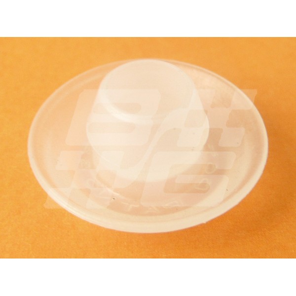 Image for Plastic grommet (clear) 3/8