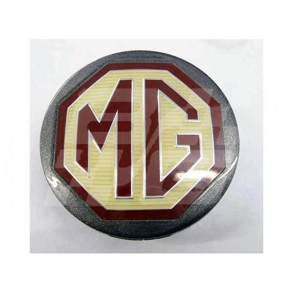 Image for Centre Cap shadow chrome MGF MG TF