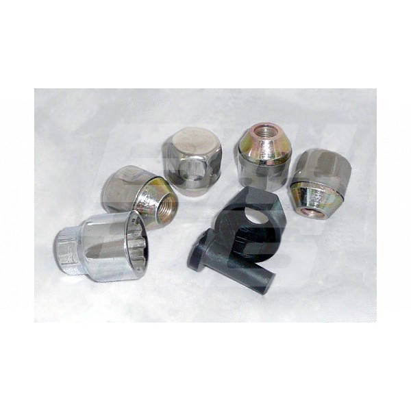 Image for LOCKING WHEEL NUTS MIDGET - NLA
