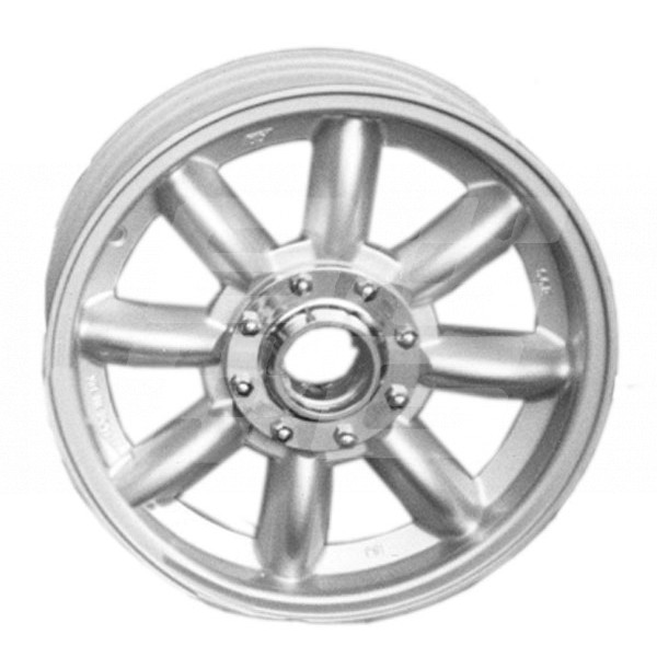 Image for 14 INCH x 5.5 KNOCK-ON WHEEL MGB