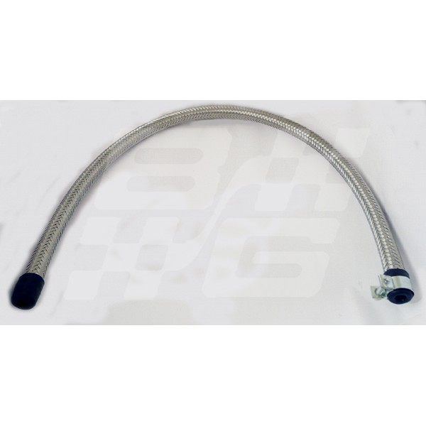 Image for FUEL PIPE BRAIDED 22 INCH LONG.