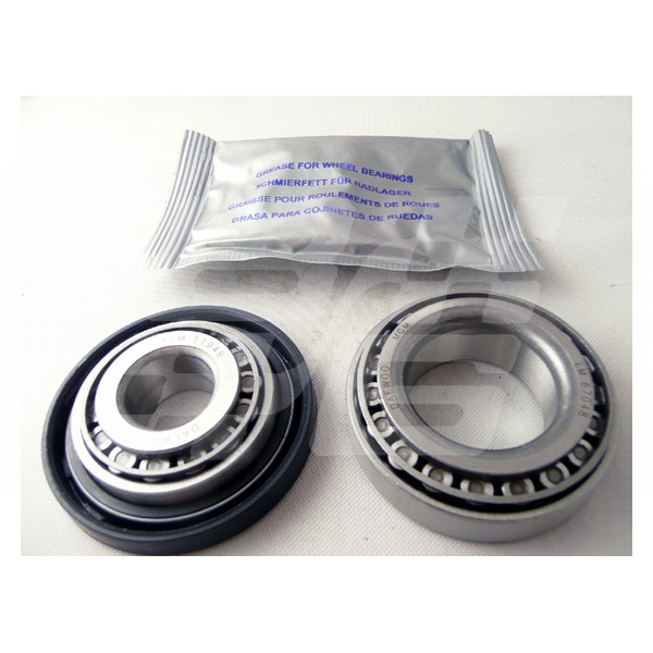 Image for MGB/C Front wheel bearing kit (2 x bearings 1 x seal)