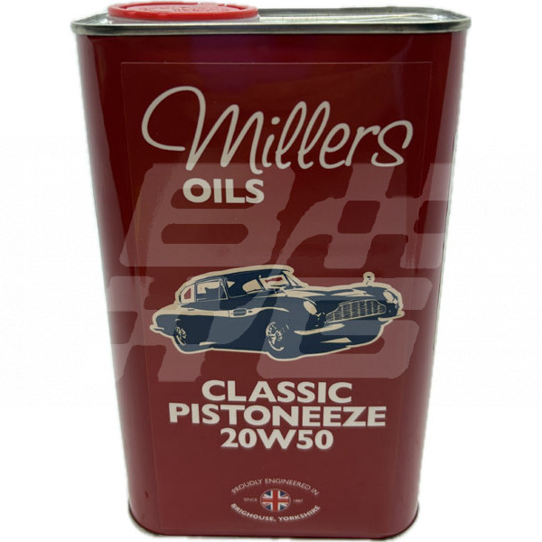 Image for Millers Classic Pistoneeze 20w50 oil - 1 litre