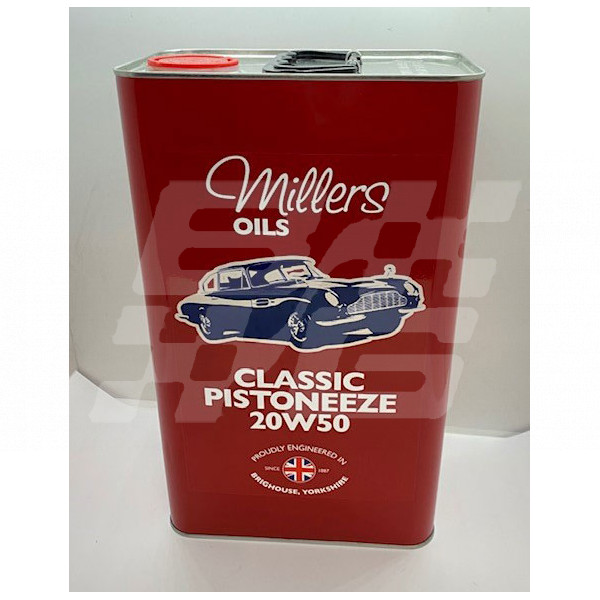 Image for Millers Classic Pistoneeze 20w50 oil - 5 litre