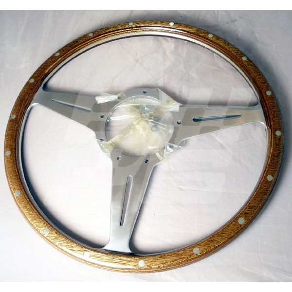 Image for SLOTTED WHEEL WOOD RIM 15 INCH