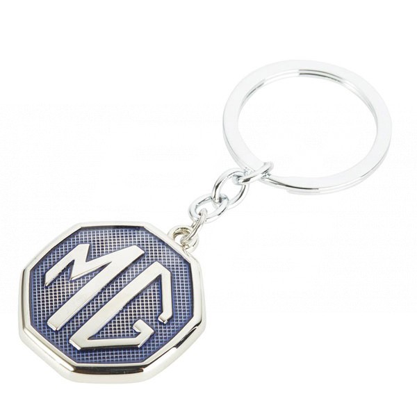 Image for MG Badge Keyring- BLUE