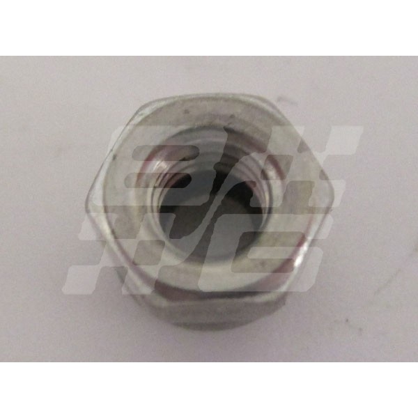 Image for M4 stainless steel nyloc lotus