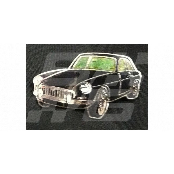 Image for PIN BADGE MGBGT C/B BLACK