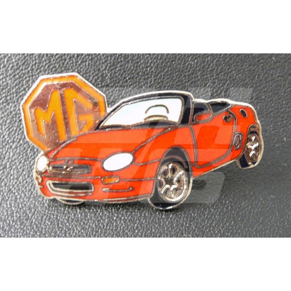 Image for PIN BADGE MGF RED