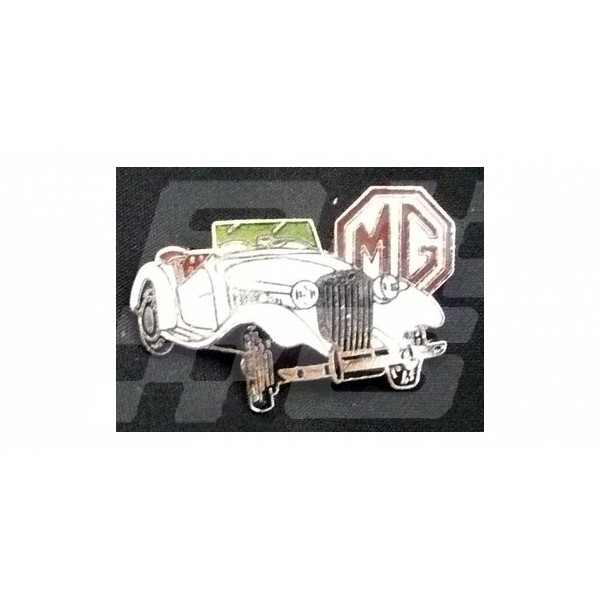 Image for PIN BADGE MG TD WHITE