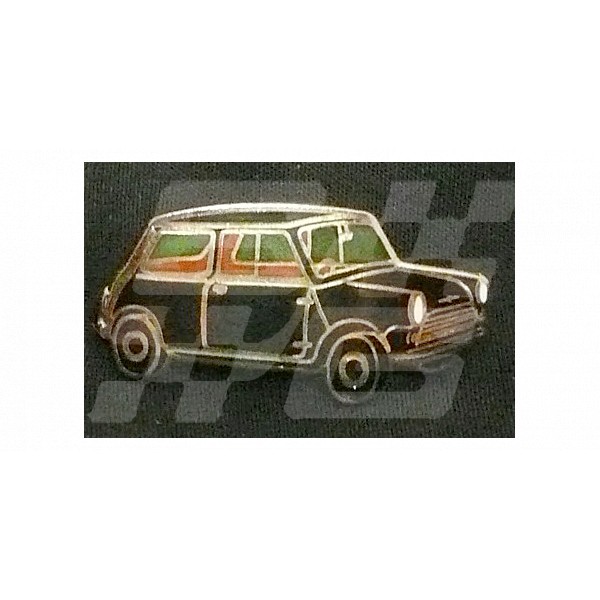 Image for PIN BADGE MINI SALOON BLACK