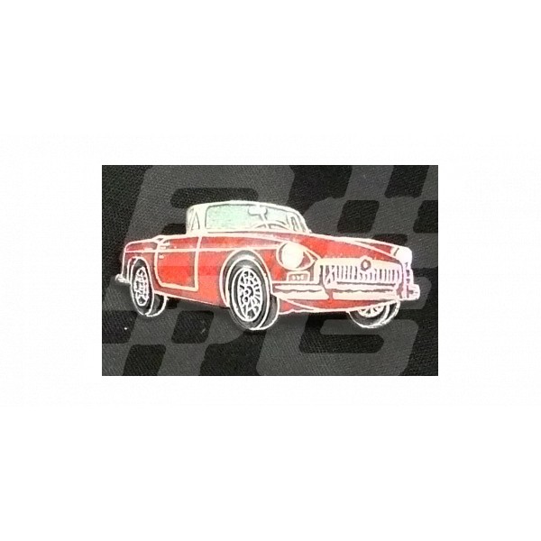 Image for PIN BADGE MGB C/B RED