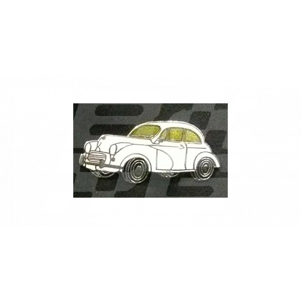 Image for PIN BADGE MINOR SALOON WHITE