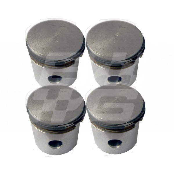 Image for XPAG 69mm Piston and ring set+40(set of 4)