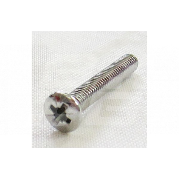 Image for SCREW CHROME LONG LAMP PLINTH