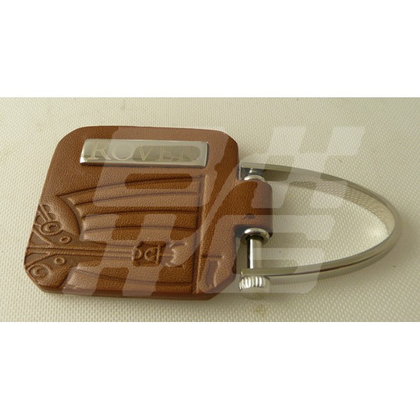 Image for ROVER KEY RING SILVER/TAN