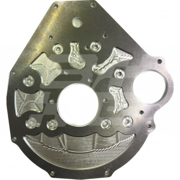 Image for MGB alloy back plate 4 syc 5 Main engine