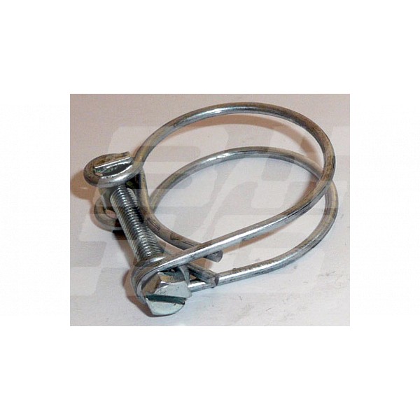 Image for Twin wire hose clip 1 inch- 1 3/8 inch