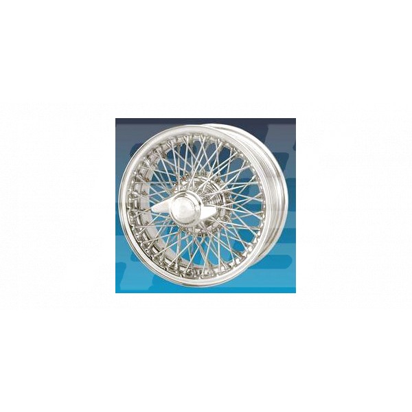Image for WIRE WHEEL CHROME MGB 5.5J x 14